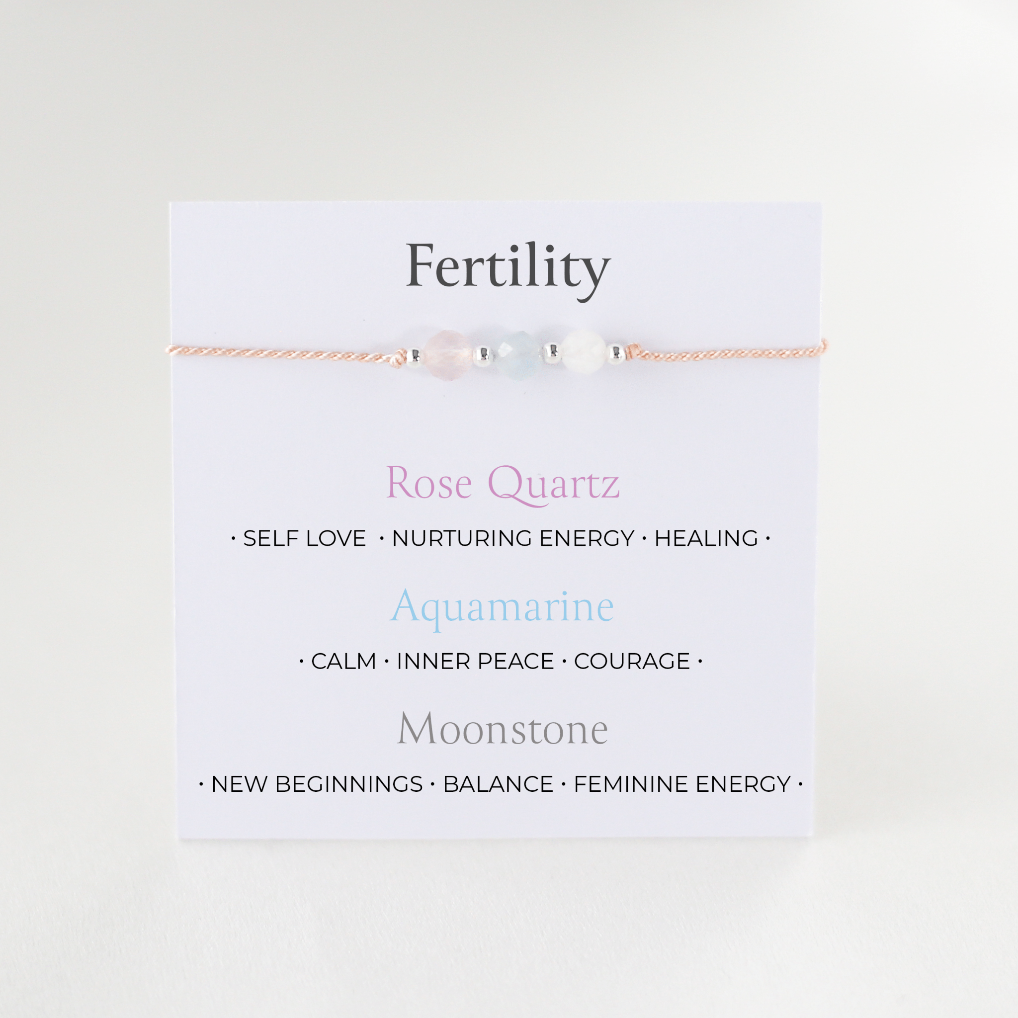IVF Warrior - Fertility Cord Bracelet - Vinci Woman