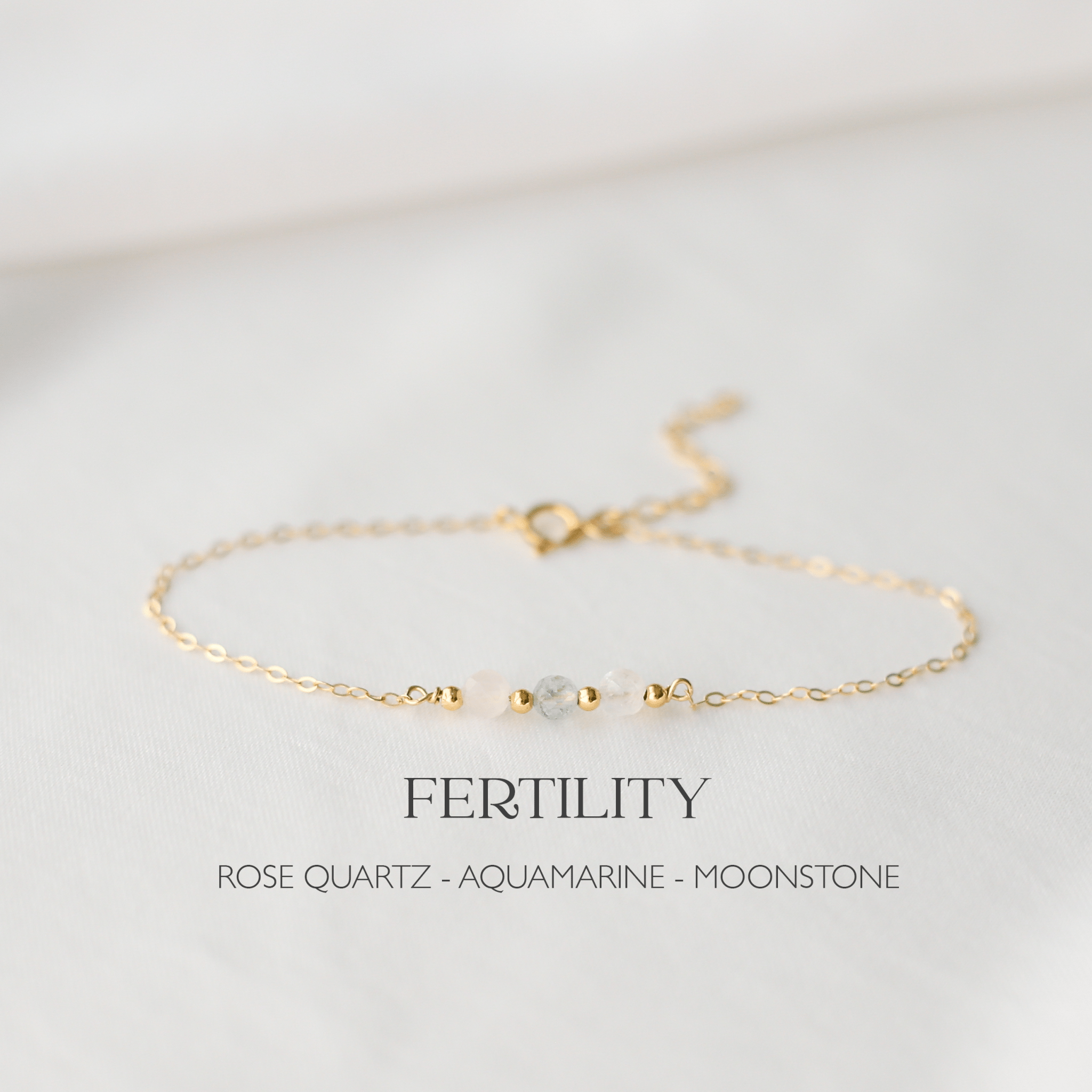 Fertility Chain Bracelet – Pregnancy Journey Gift - Vinci Woman