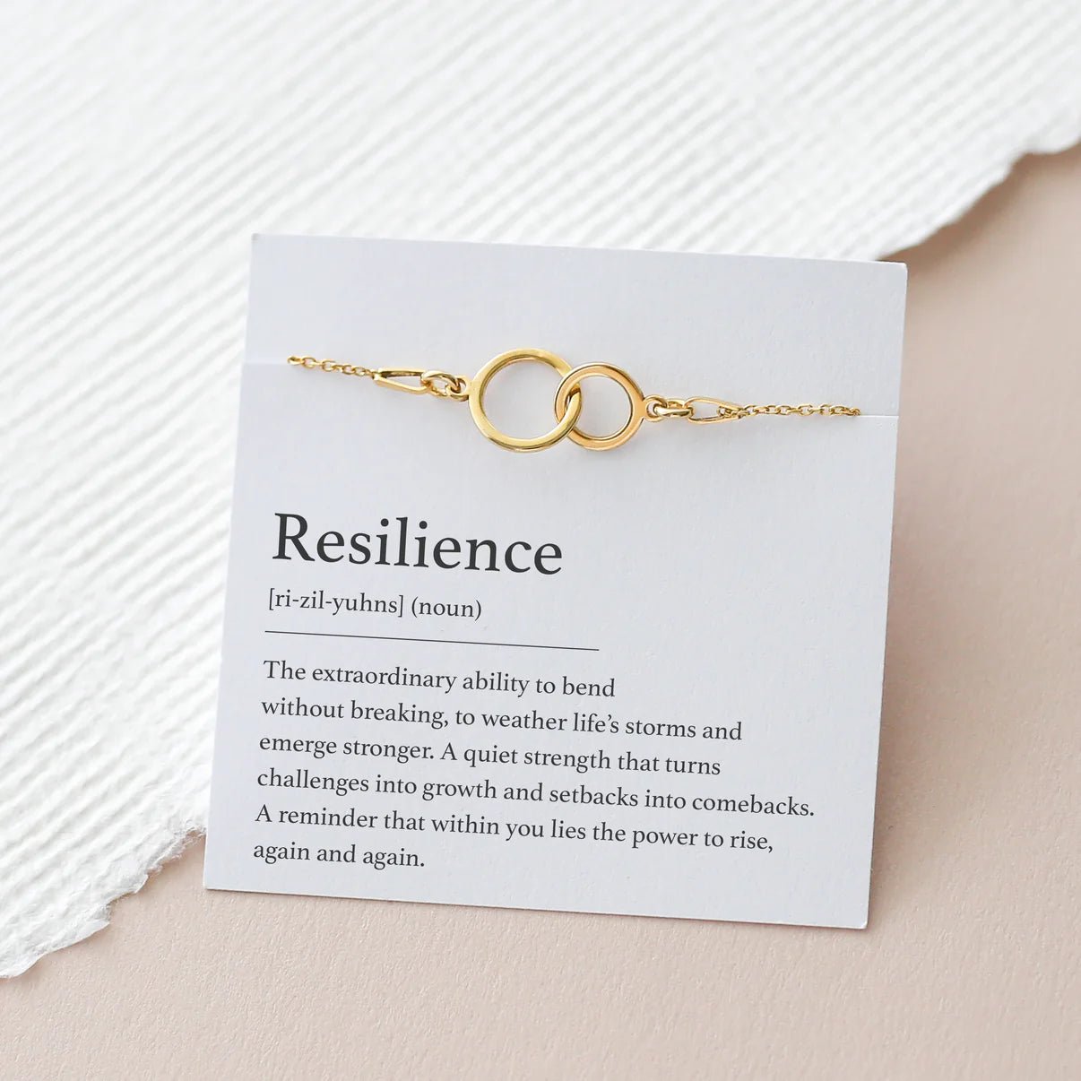 Resilience Bracelet – Interlocking Circles - Vinci Woman