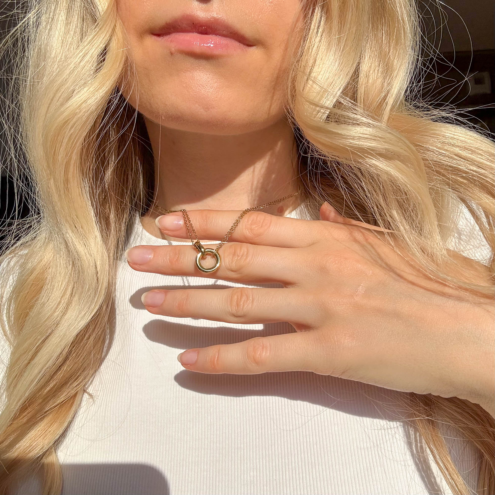 Forever Linked Gold Necklace - Vinci Woman