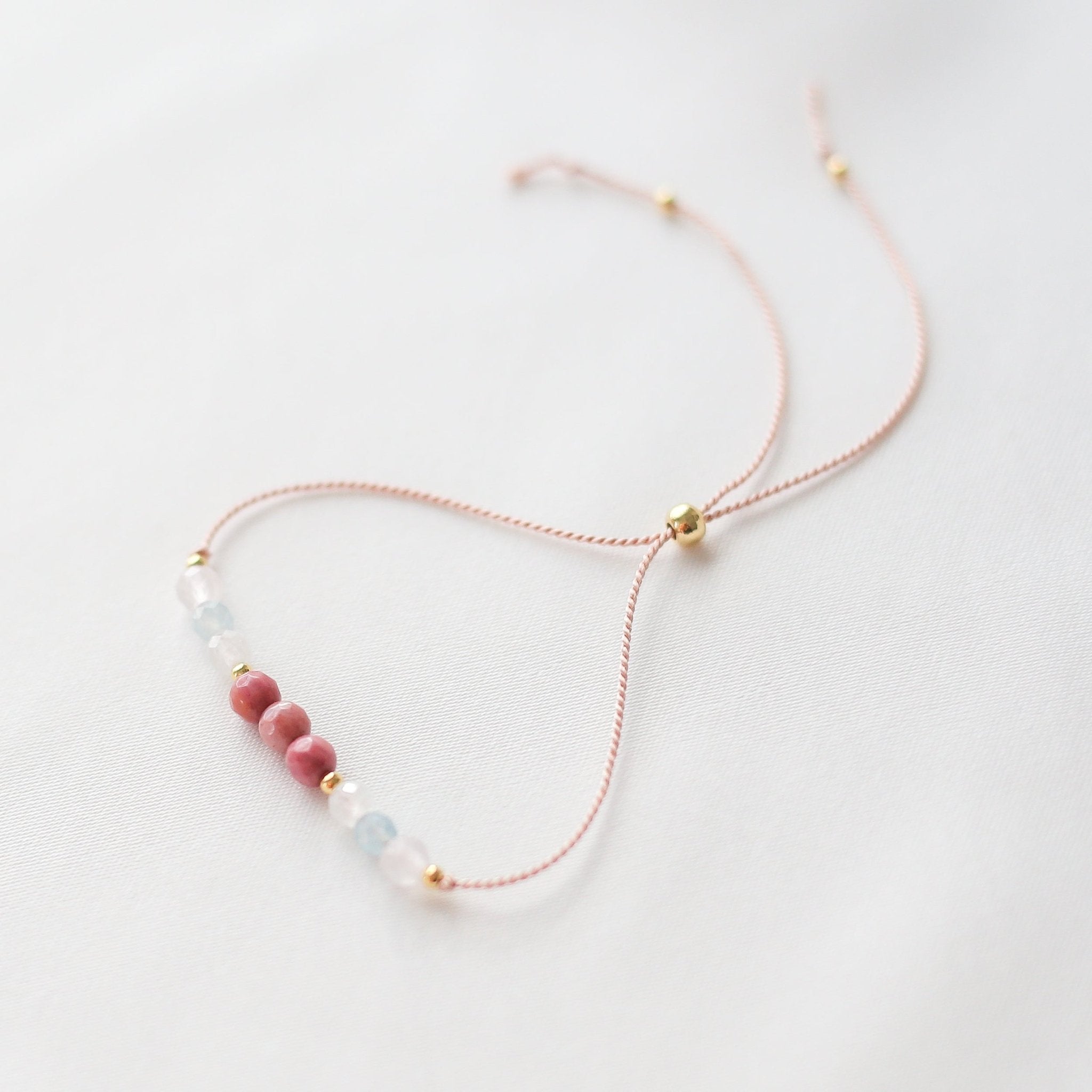 Pregnancy Support Crystal Cord Bracelet – Mom - to - Be Jewelry - Vinci Woman