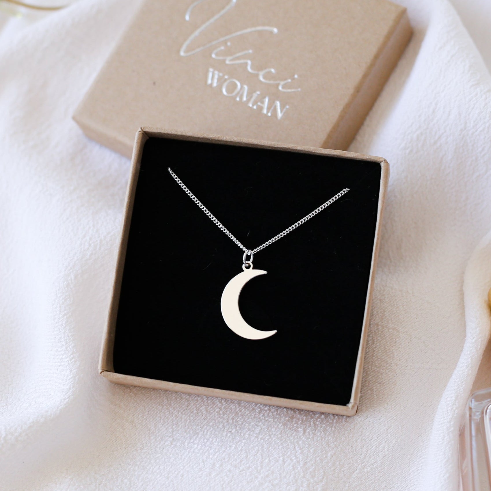 Moon Necklace - Stay Strong Gift - Vinci Woman