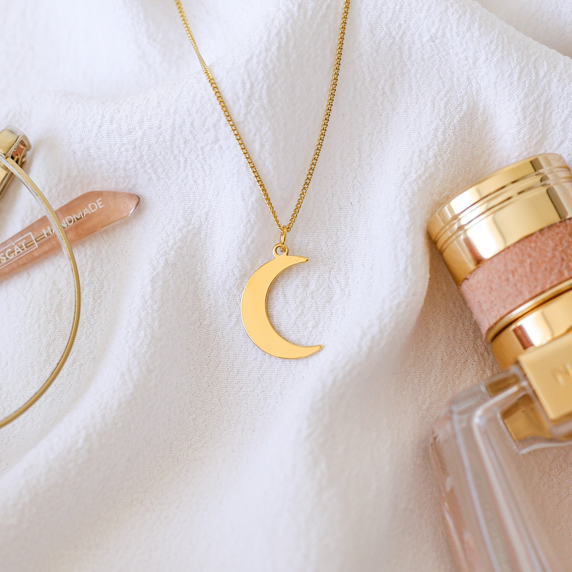 Moon Necklace - Stay Strong Gift - Vinci Woman