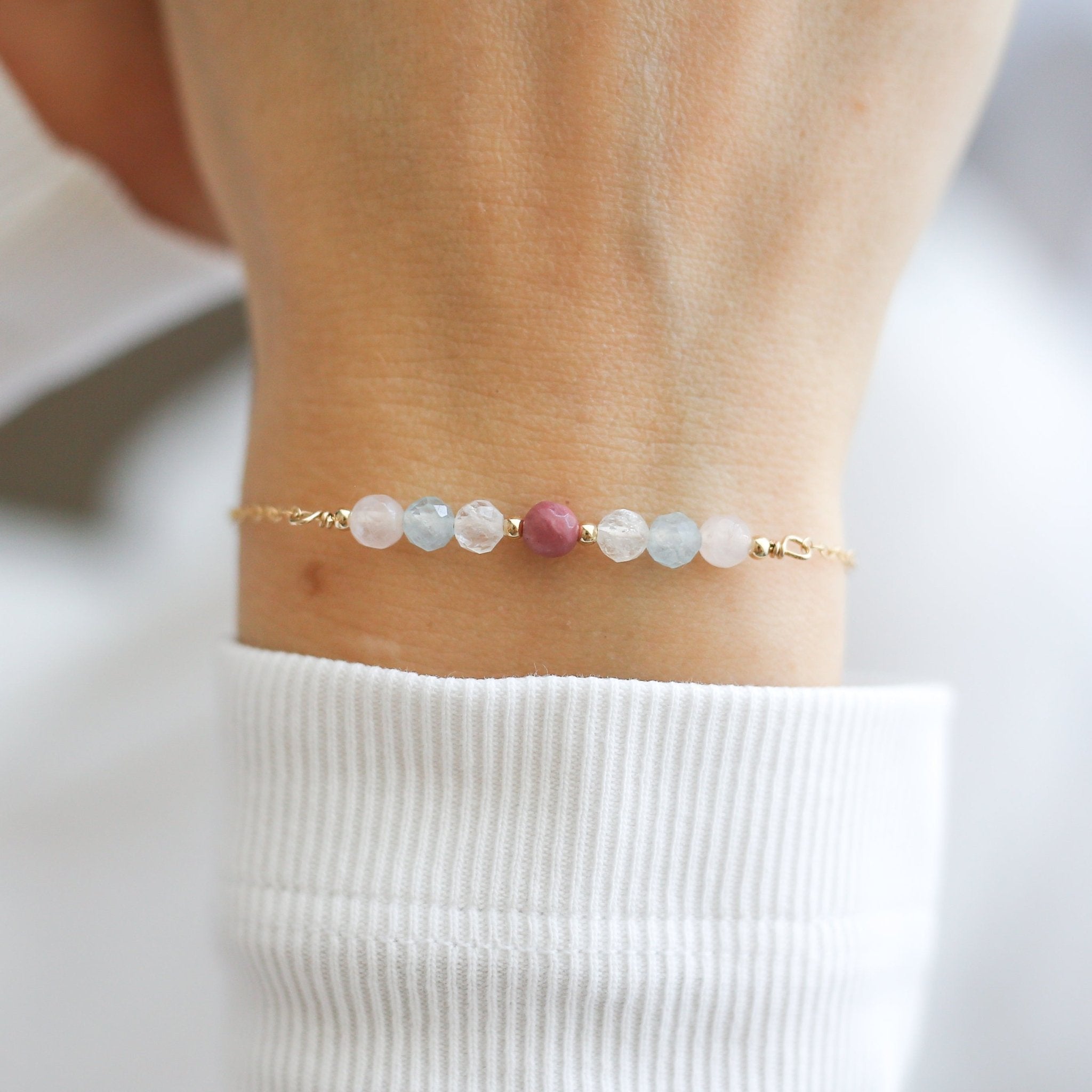 Pregnancy Chain Bracelet - Gift for Mum - to - Be - Vinci Woman