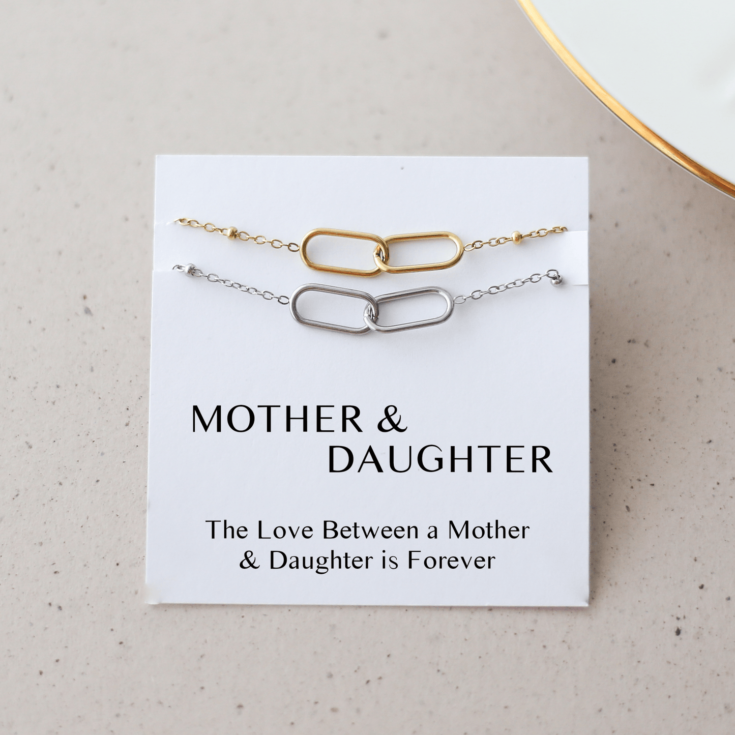 Mother and Daughter Necklace Set - Vinci Woman