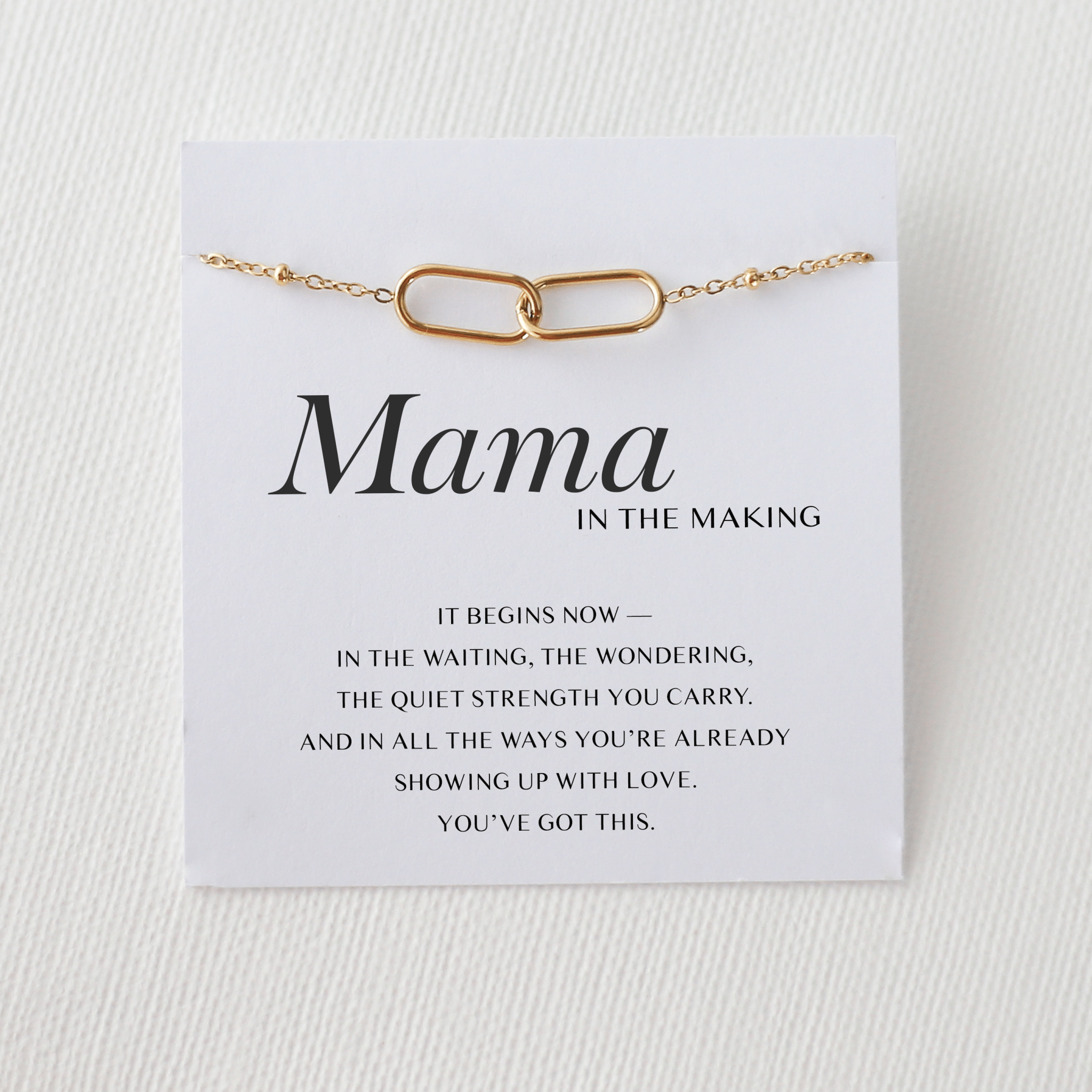 Pregnancy Gift Necklace – Mama in the Making - Vinci Woman