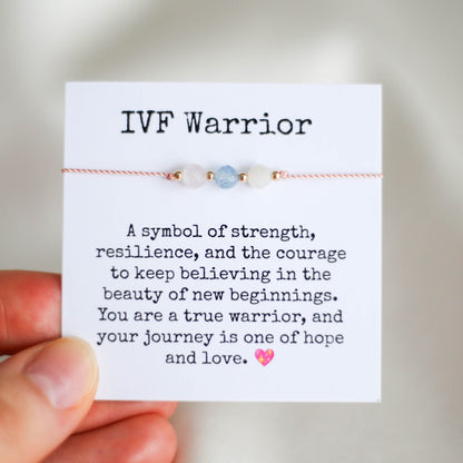 IVF Warrior - Fertility Cord Bracelet - Vinci Woman