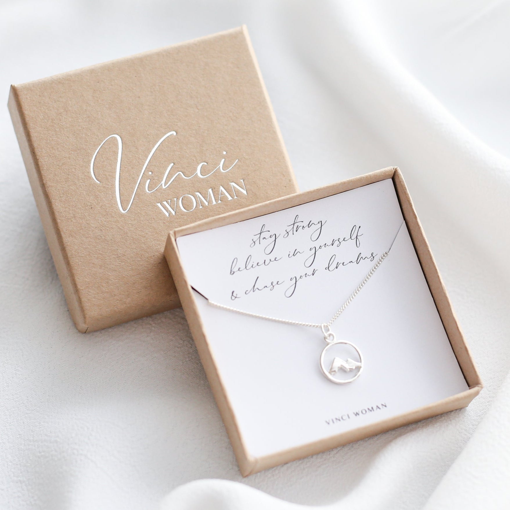 Stay Strong - Mountain Necklace - Vinci Woman
