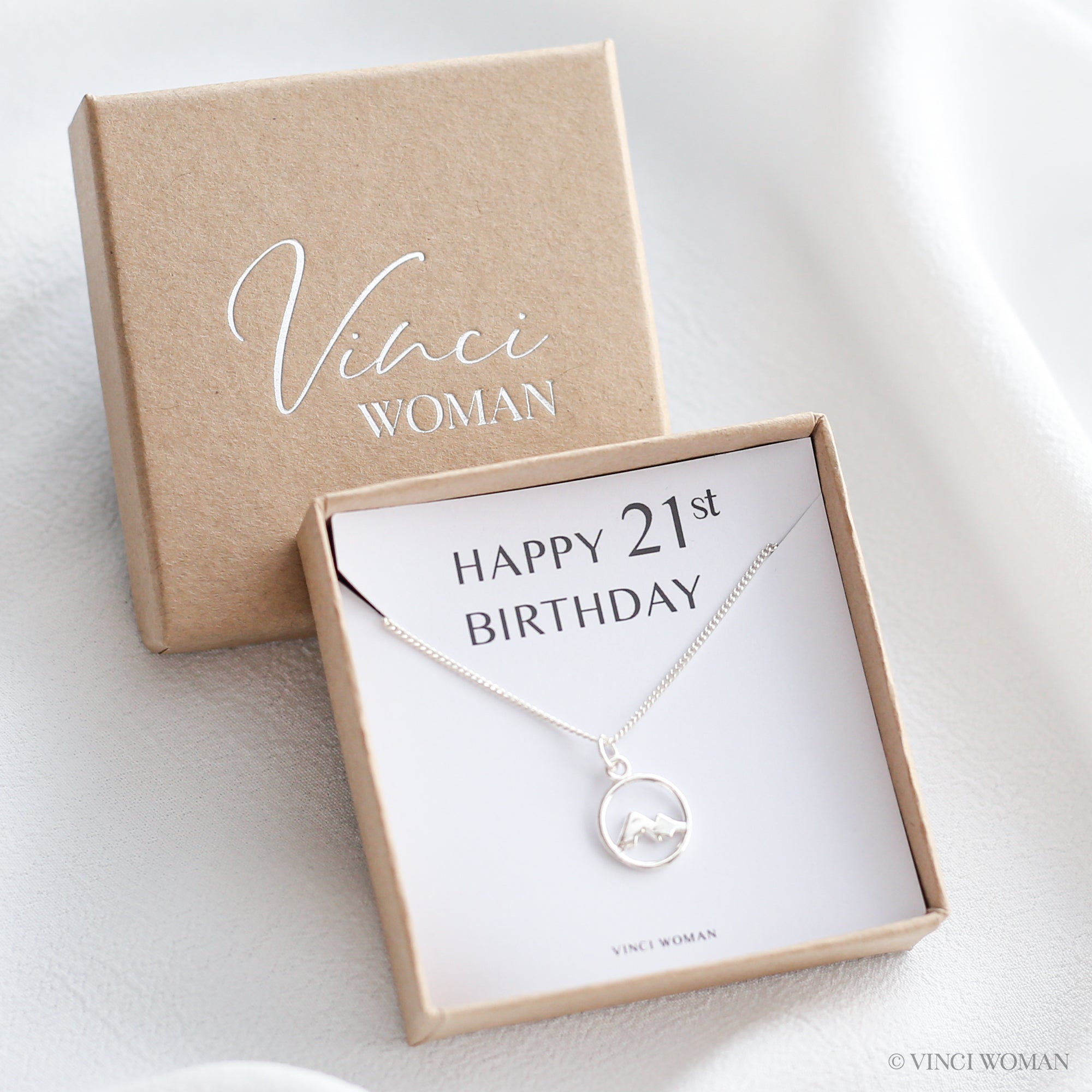 Birthday Gift - Mountain Necklace - Vinci Woman