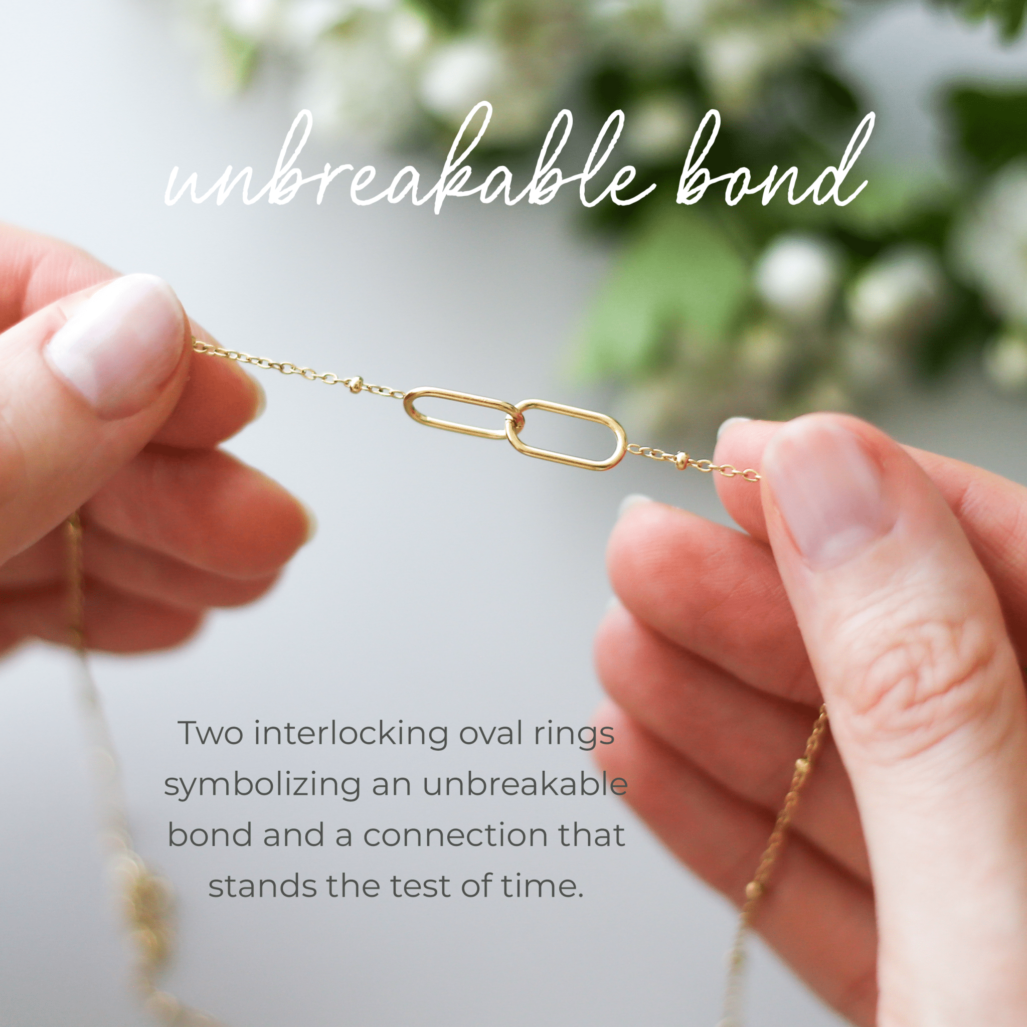 You Are Enough - Interlocking Necklace - Vinci Woman