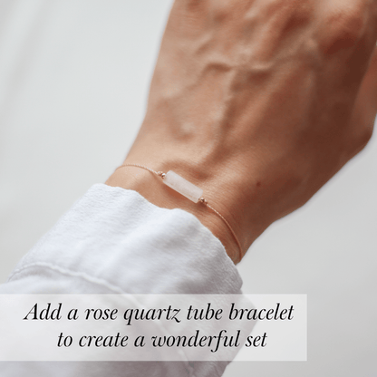 Pregnancy Support Crystal Cord Bracelet – Mum - to - Be Jewelry - Vinci Woman