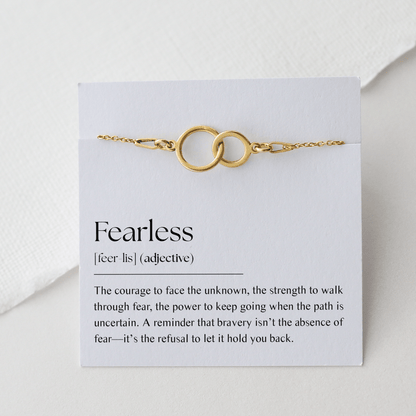 Fearless Bracelet – Interlocking Circles - Vinci Woman