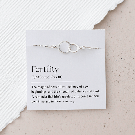 Fertility Bracelet – Interlocking Circles - Vinci Woman