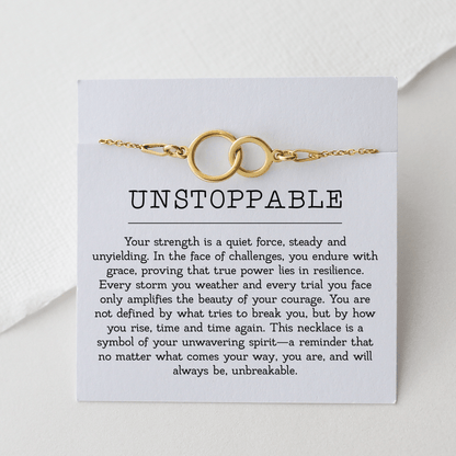 Unstoppable Bracelet – Interlocking Circles - Vinci Woman
