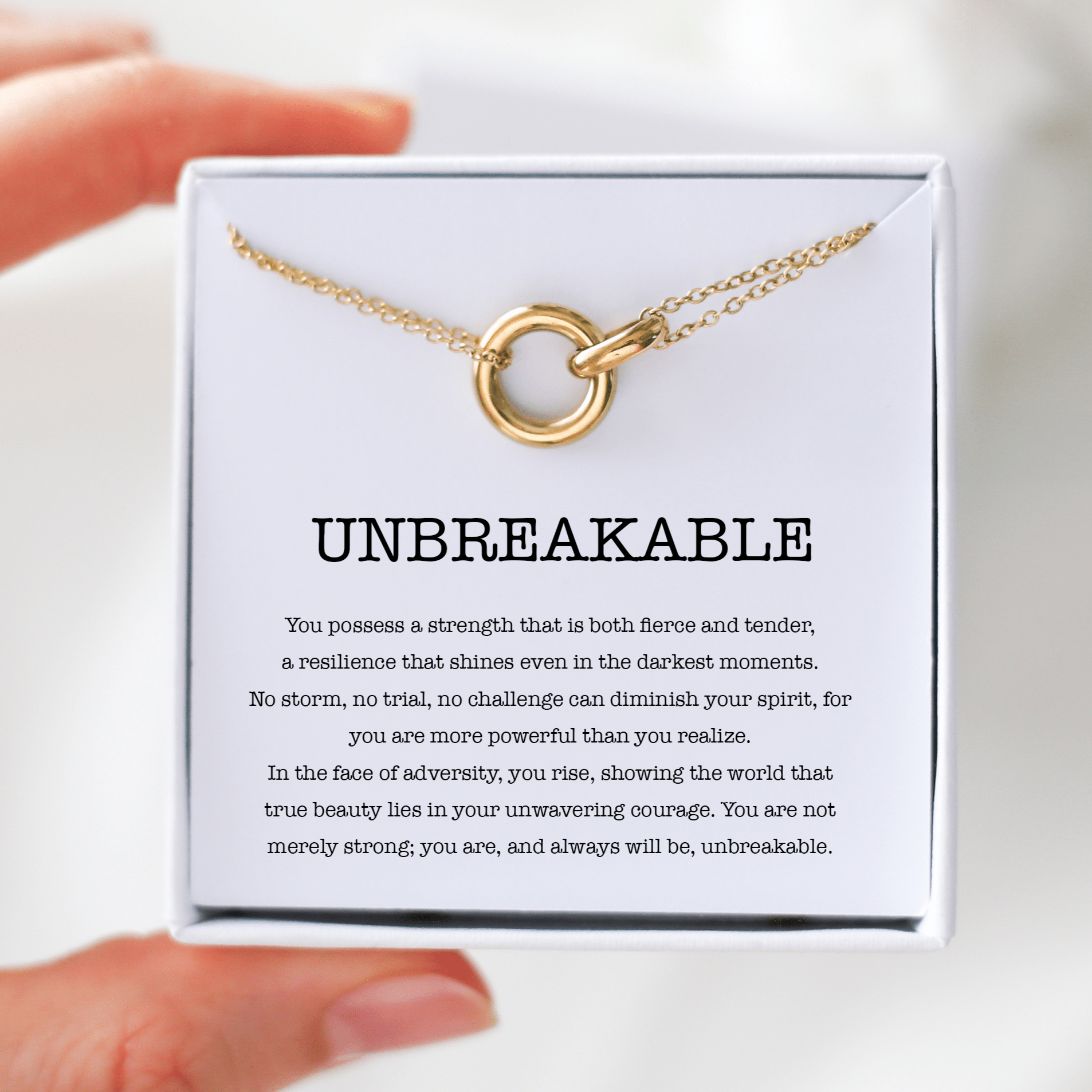 Unbreakable - Forever Linked Necklace - Vinci Woman