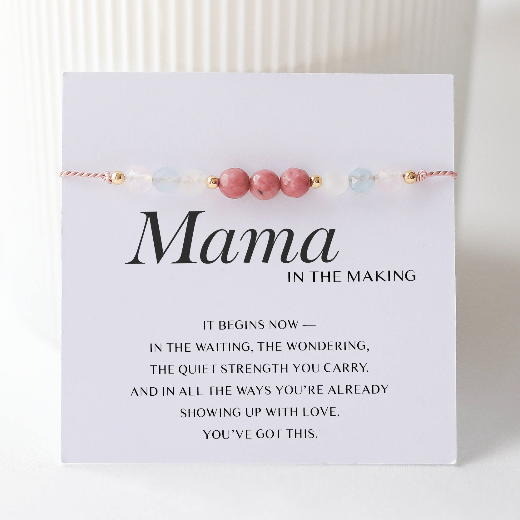 Pregnancy Bracelet Gift – Mama in the Making - Vinci Woman
