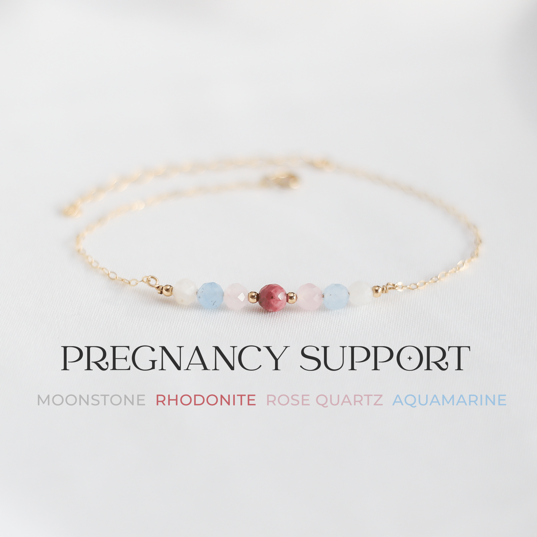Pregnancy Chain Bracelet - Gift for Mum - to - Be - Vinci Woman