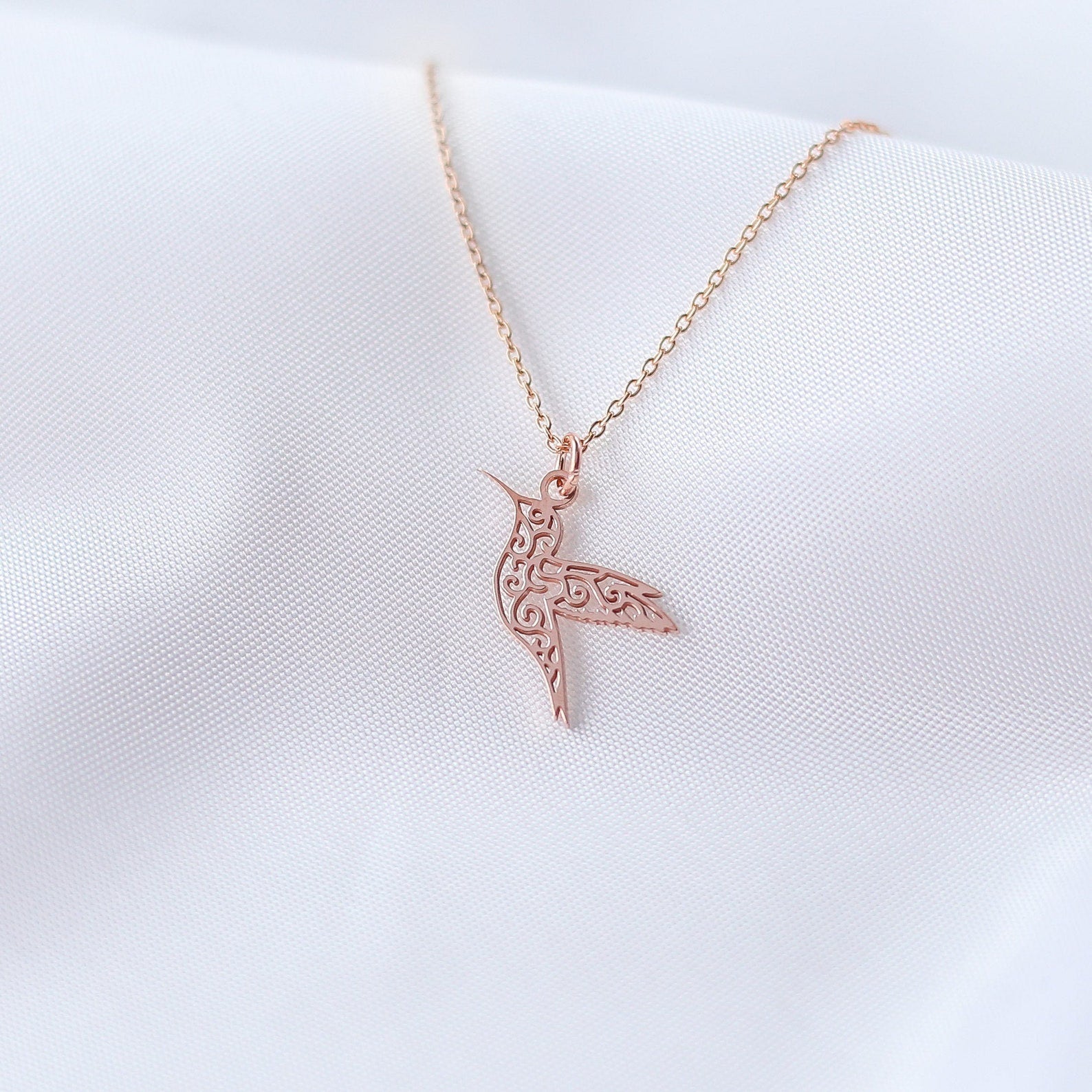 Hummingbird Necklace Gift - Vinci Woman