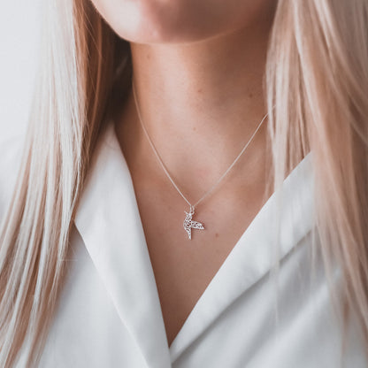 Hummingbird Necklace Gift - Vinci Woman