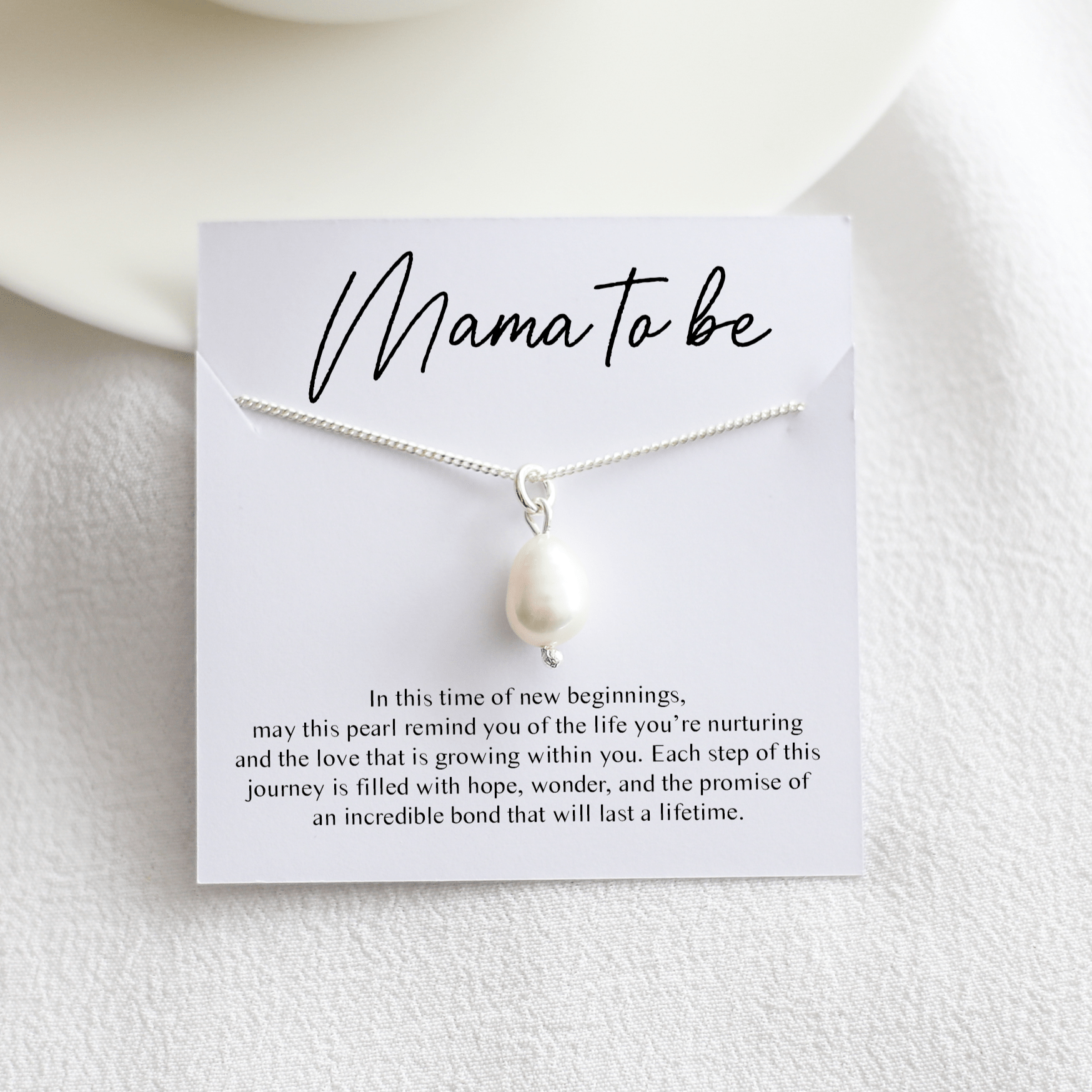 Mama To Be - Freshwater Pearl Necklace - Vinci Woman
