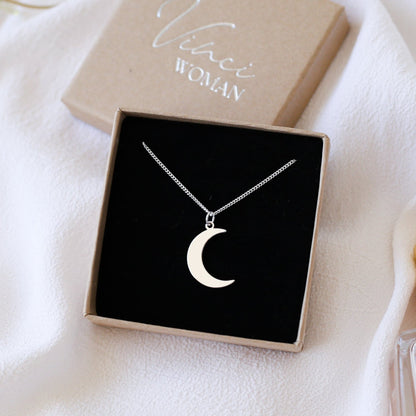 Moon Necklace - Wisdom, Power, Fertility & Change - Vinci Woman