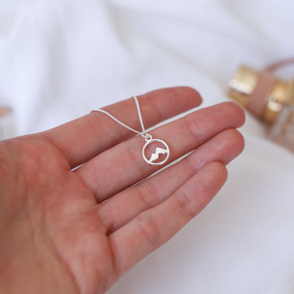 Gift For Friend - Mountain Necklace - Vinci Woman