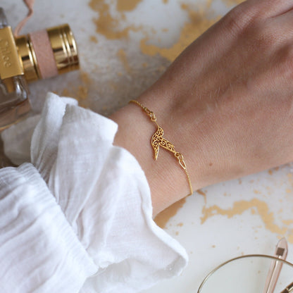 Mother & Daughter Gift – Hummingbird Bracelet Set - Vinci Woman