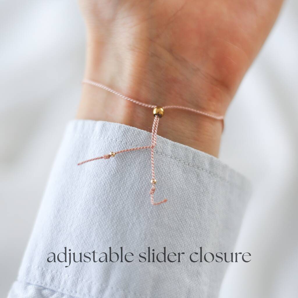Dainty Fertility Cord Crystal Bracelet - Vinci Woman