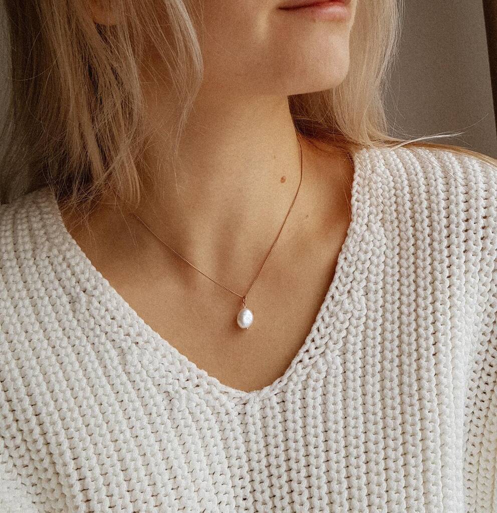 Mama To Be - Freshwater Pearl Necklace - Vinci Woman