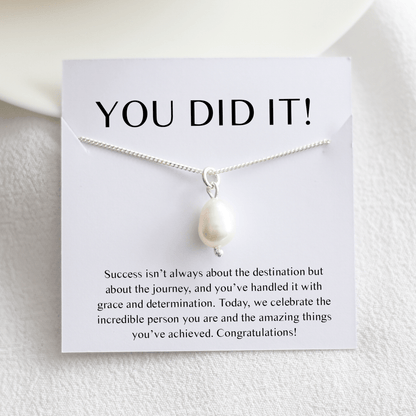 You Did It! - Freshwater Pearl Necklace - Vinci Woman