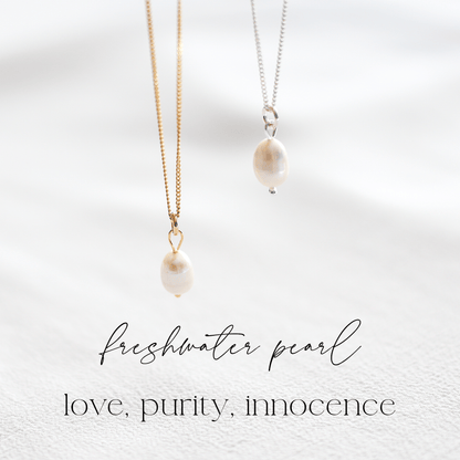 Inspirational Gift - Freshwater Pearl Necklace - Vinci Woman