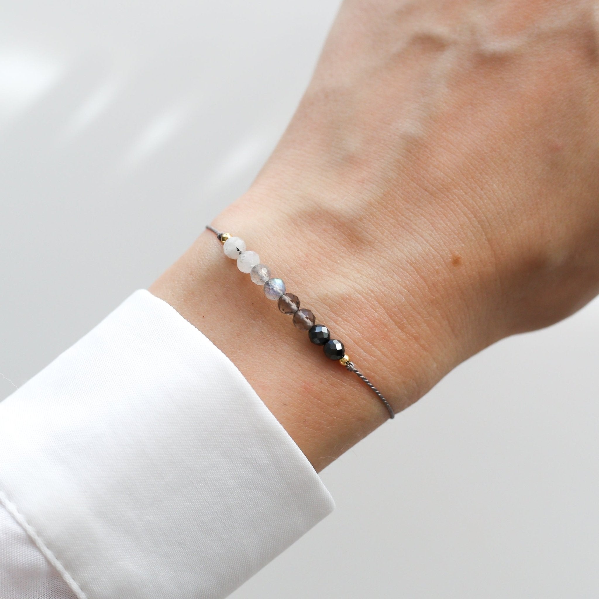 Protection Crystal Cord Bracelet - Vinci Woman