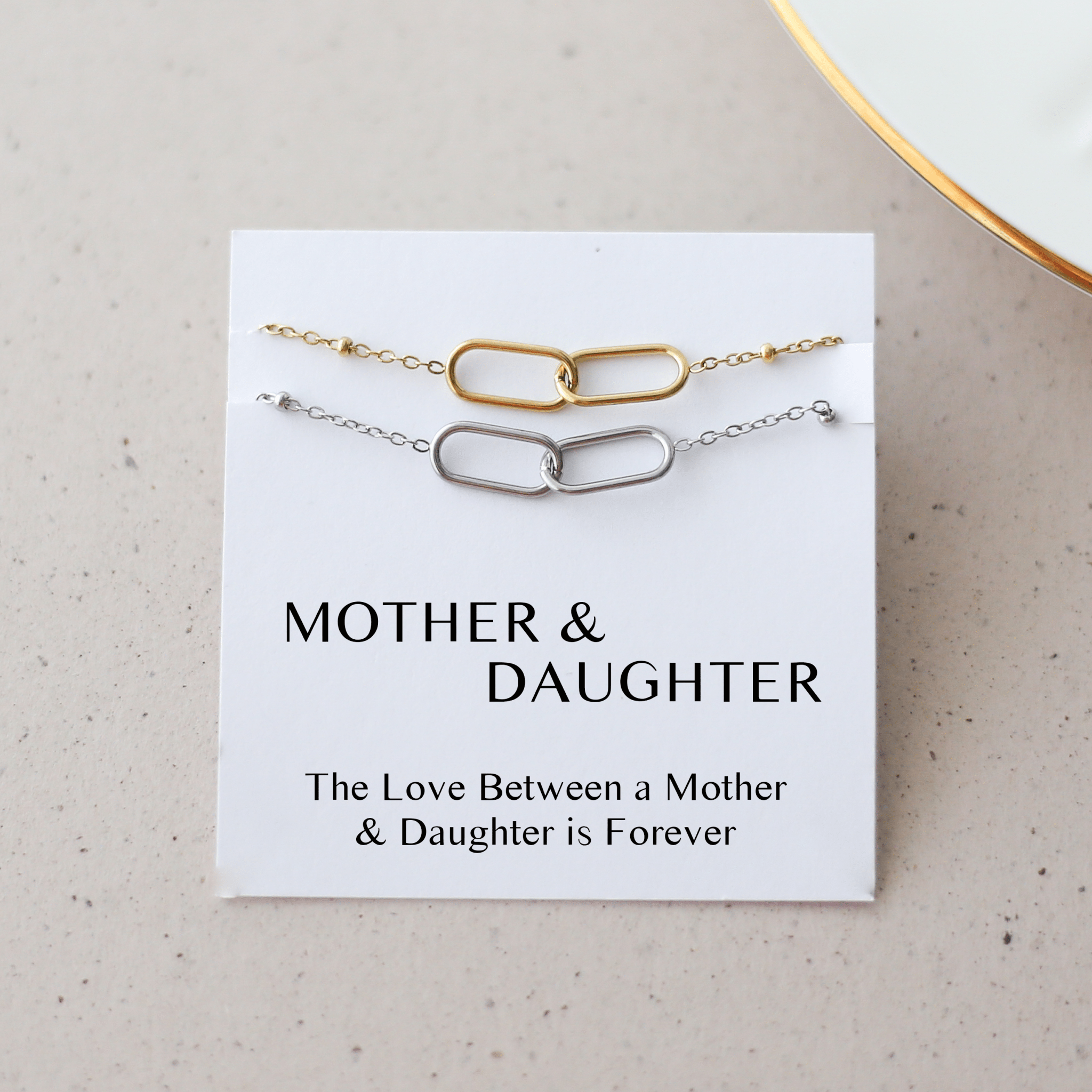 Mother and Daughter Necklace Set - Vinci Woman
