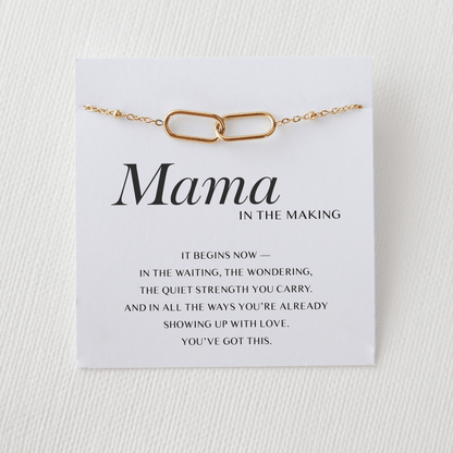 Pregnancy Gift Necklace – Mama in the Making - Vinci Woman