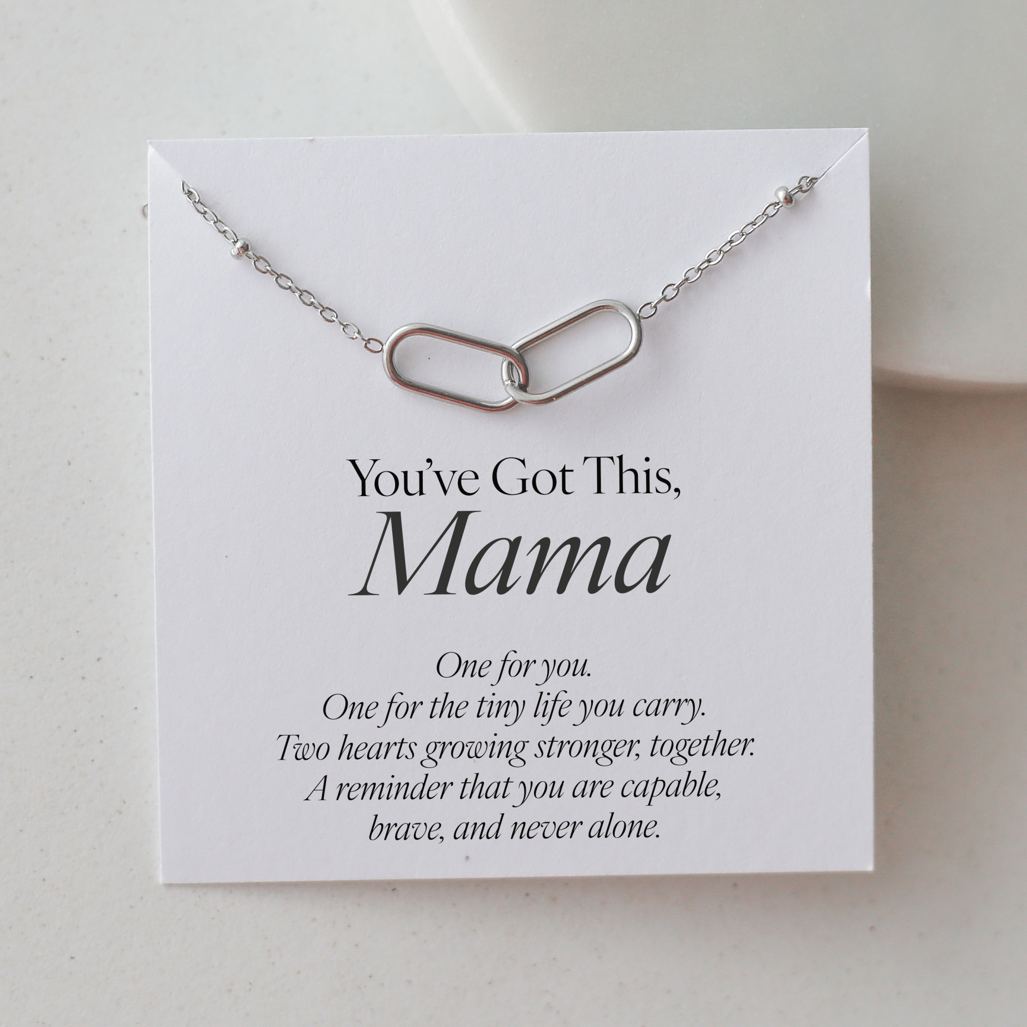 Pregnancy Gift Necklace – You've Got This Mama - Vinci Woman