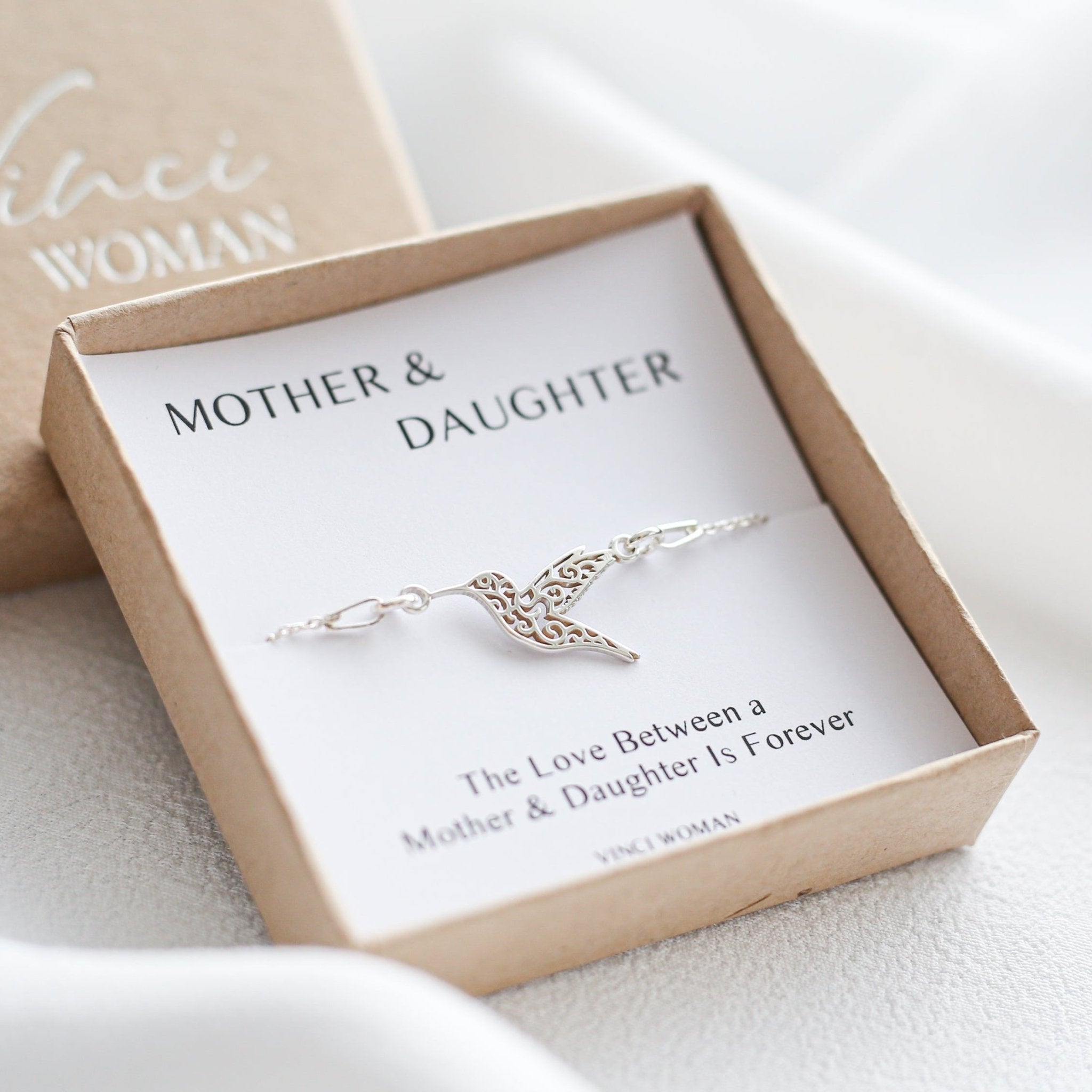 Mother & Daughter Gift - Hummingbird Bracelet - Vinci Woman