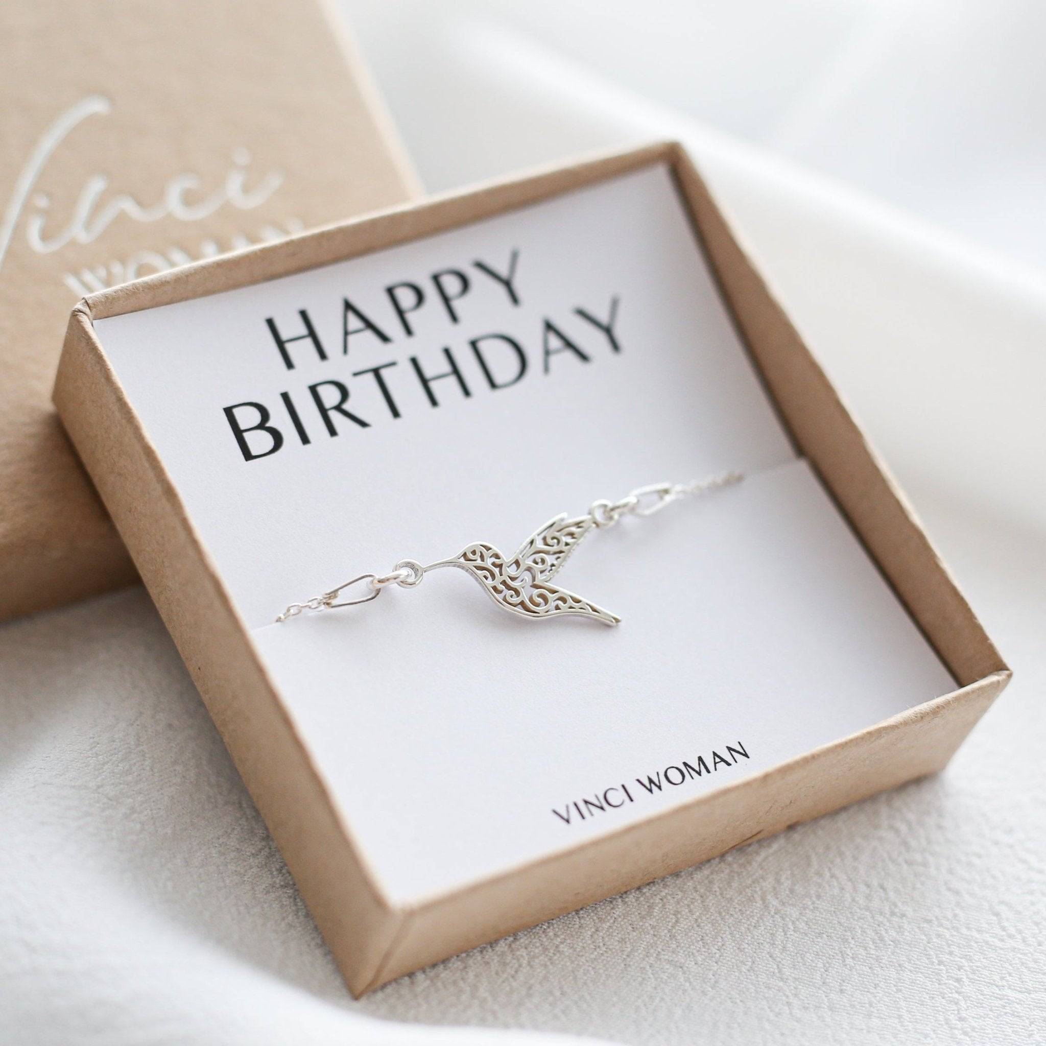 Birthday Gift - Hummingbird Bracelet - Vinci Woman